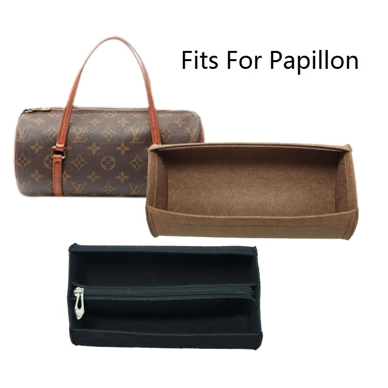 Adatto Per Papillon Bb 26 30 Barrel Felt Cloth Insert Bag Organizer Borsa Per Il Trucco Da Donna Borsa Da Viaggio Portatile Organizer Base Shaper