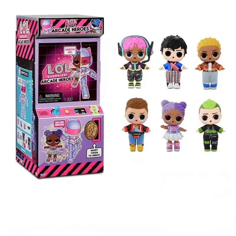 Genuine Lol Surprise Doll Arcade Hero Arcade Boy Series Console Di Gioco Ragazze Play House Toys Hobby Regali Di Festa Per I Bambini