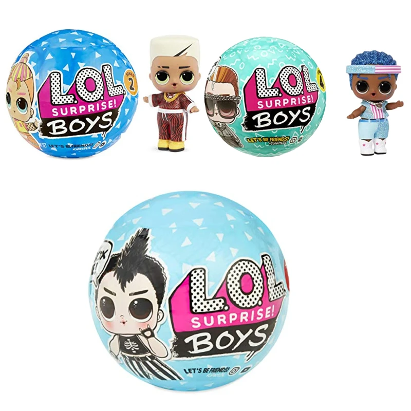 Lol Surprise Boys Series 4 Boy Doll Con 7 Sorpresa Accessori Smontaggio Ball Play House Toys Regali Di Festa Per Bambini
