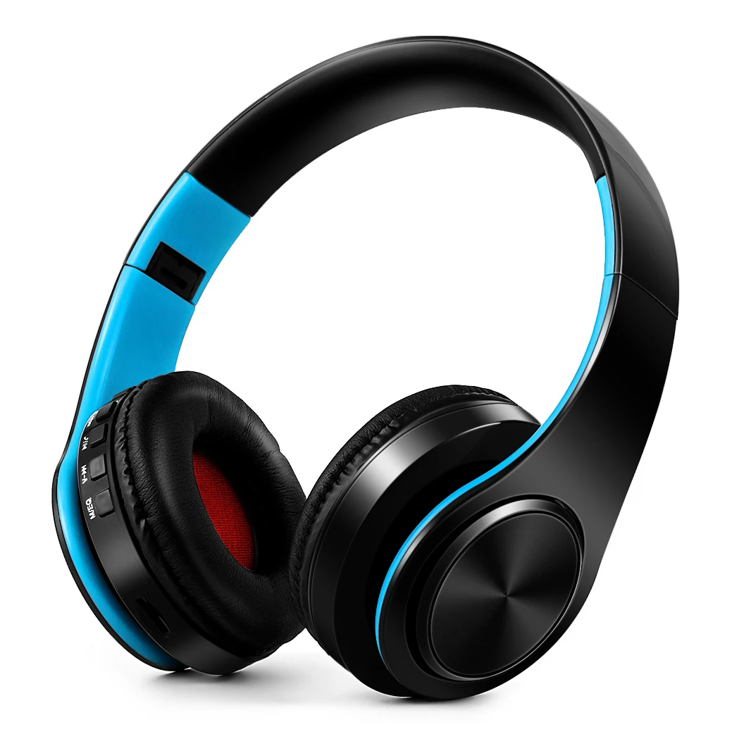 2024 Nuove Cuffie Wireless Bluetooth Cuffie Stereo Supporto Per Cuffie Fm Tf Card Con Microfono Integrato Per Mp3 Pc Ipod Cell Phone