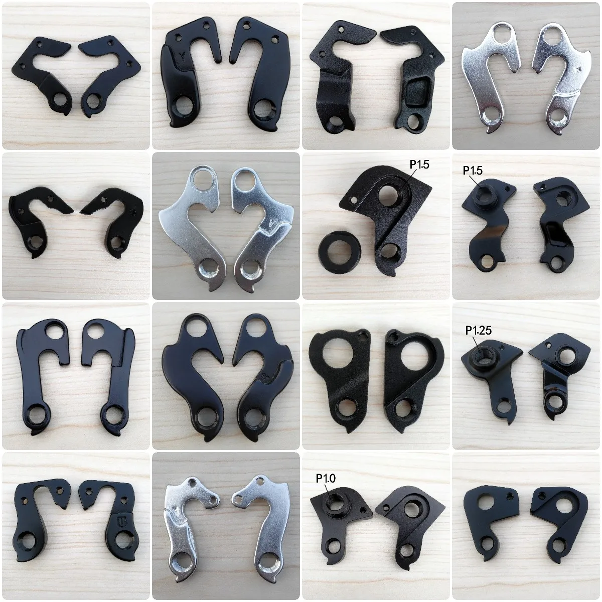 2 Pz Bicicletta Deragliatore Posteriore Gear Hanger Mech Dropout Misura Per Orbea Alma Omr 19 Aqua Onix San Ora Onix Opal Remo Y0000085 Orca