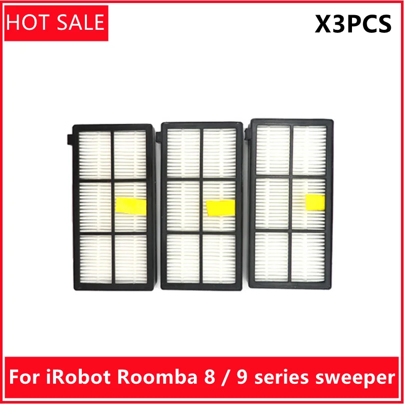 3 Pezzi Adatto Per Accessori Irobot Roomba Filtro Nucleo Filtro 870/880/890/980