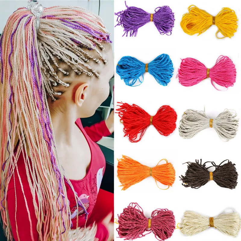Full Star Straight Thin Zizi Box Trecce Crochet Hair Bundle Estensioni Dei Capelli Sintetici Intrecciare I Capelli Biondi Black Grey Freetrees