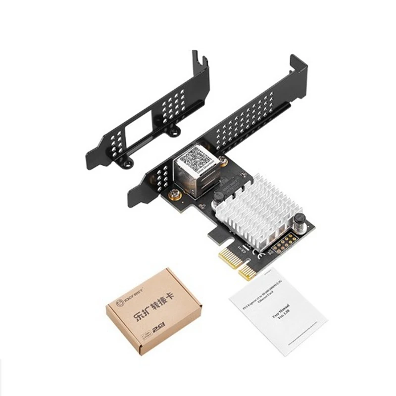 1Set 2.5G Porta Singola Scheda Lan Gigabit Porta Di Alimentazione 2500M Server Desktop Gaming Gaming Lan Card Io-Pce225-Glan Scheda Di Rete