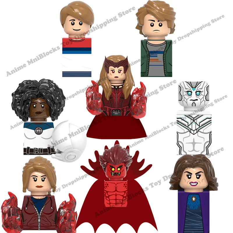 X0309 X1679 Heroes Bricks Anime Disney Movies Mini Action Toy Figures Building Blocks Assembly Toys Bricks Kids Collection Gifts