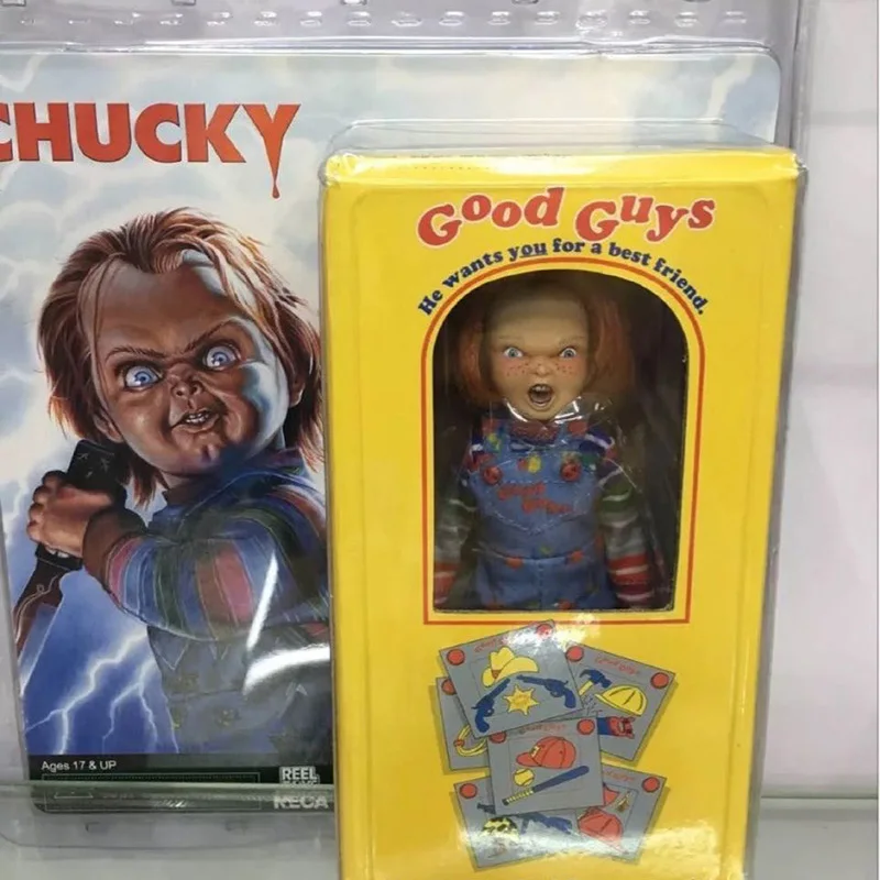 Neca Chucky Doll Action Figure Play Good Guys Ultimate He Wish You Be A Best Friend Modello Da Collezione Per Bambini Bambole Giocattolo Regalo