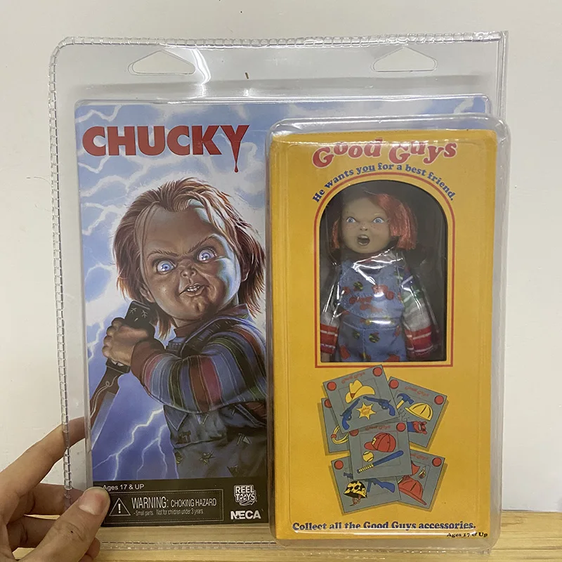 Chucky Dolls Neca Figure Action Children'S Play Good Guys Luxury Terror Ghost Ultimate He Wish You Be A Best Friend Horror Toys