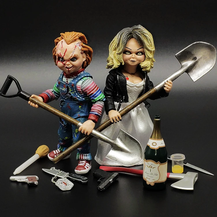 Gioco Del Bambino Sposa Di Chucky 1/12 Bilancia Horror Bambola Chucky Deluxy Edizione Di Azione Del Pvc Figure Toy 12 Centimetri Neca