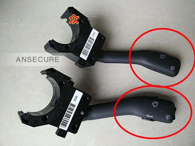 Interruttore Tergicristallo Rondella Gambo Per Il Vw Bora Passat B5 Beetle 2000-2005 4B0953503G 4B0953503E