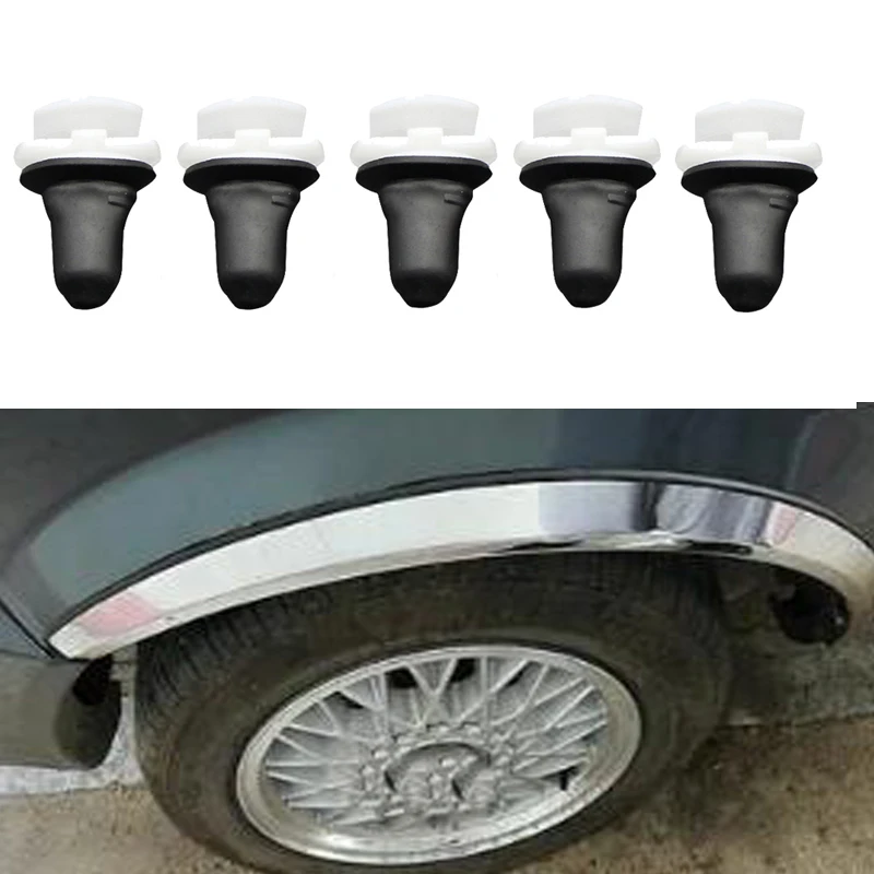 Modanatura Laterale Striscia Wheel Arch Trim Pinze Per Vw Passat 2006 2007 2008 2009 2010 2011 2012 2013 2014 2015 2016 2017
