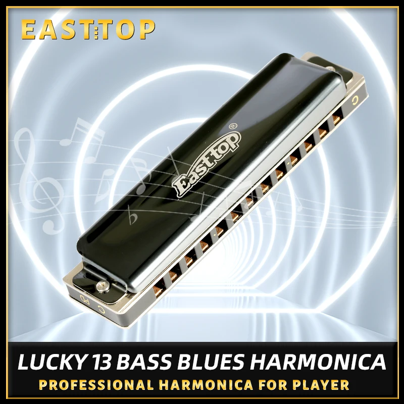 Easttop Lucky 13 Bass Blues Armonica - Powerdraw Tuning