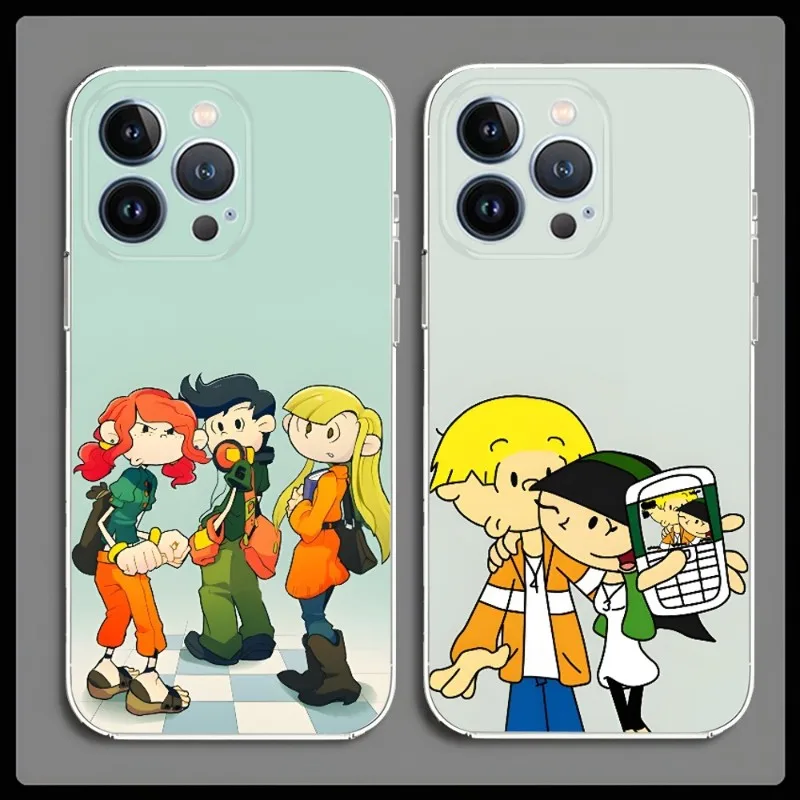 Custodia Per Telefono Per Bambini Next Door Per Iphone 13 Pro Max 14 Mini 11 12 X Xs Xr 6 6S 8 7 Plus Cover Posteriore Trasparente Di Lusso