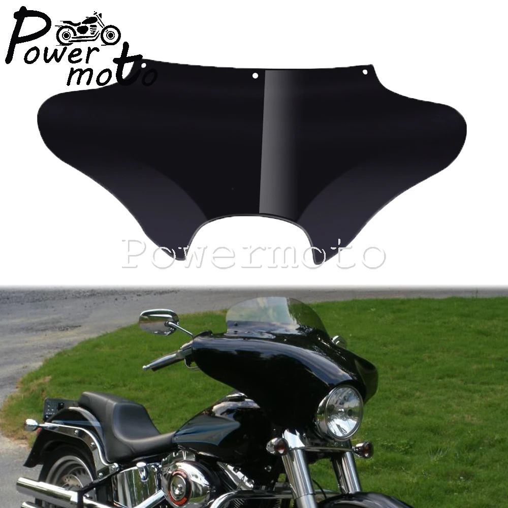 Carenatura Moto Batwing Carenatura Faro Esterno Per Harley Touring Softail Dyna Road King Street Fat Bob Electra Road Glide