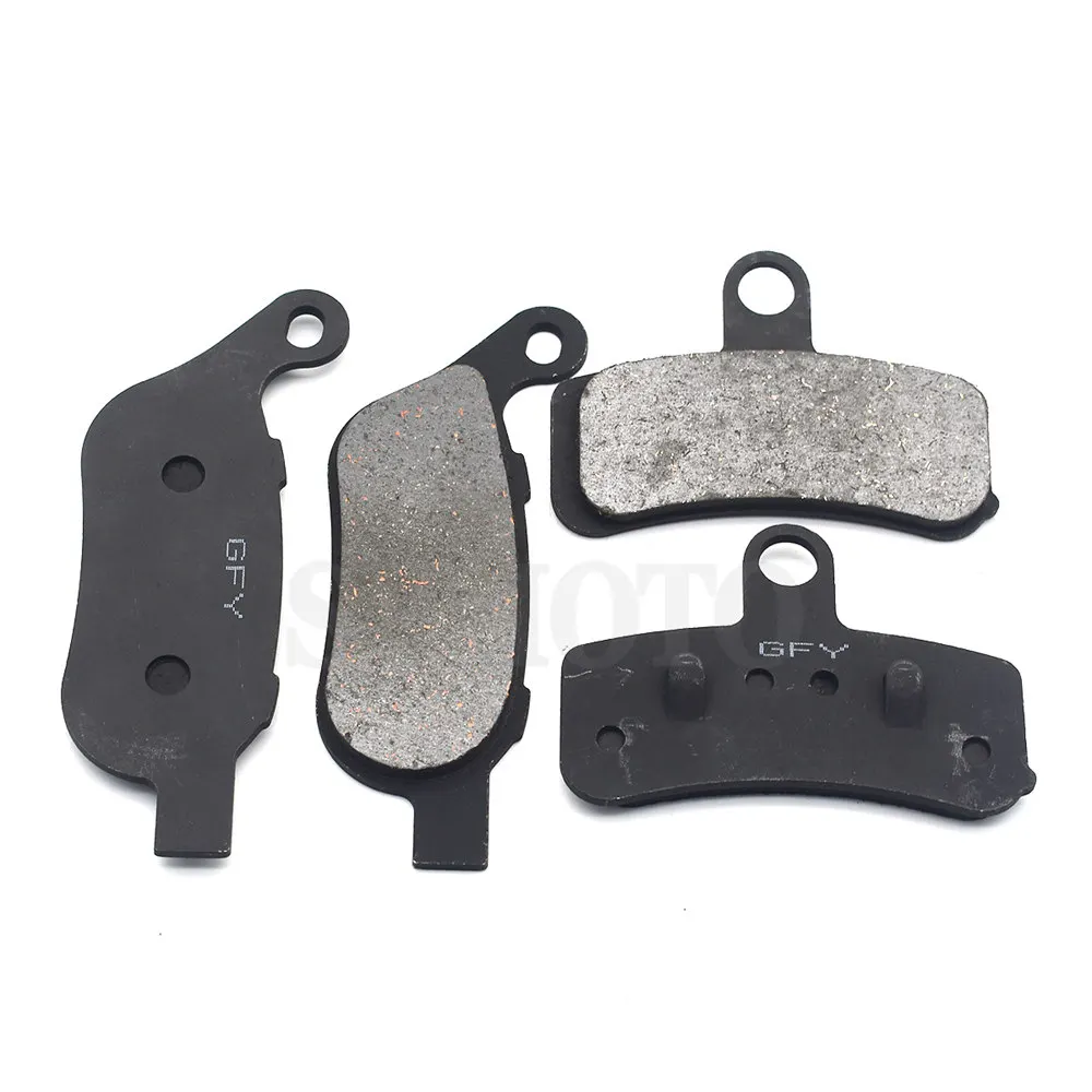Front Rear Brake Pads For Harley Dyna Super Wide Glide Fxd Fxdc Fxdwg Switchback Fld Street Bob Fxdb Low Rider Fxdl Fxdf Fat Bob