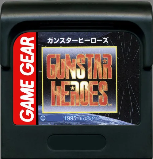 Cartuccia Per Ingranaggi Da Gioco A 8Bit: Gunstar Heroes (Versione Giapponese!!)