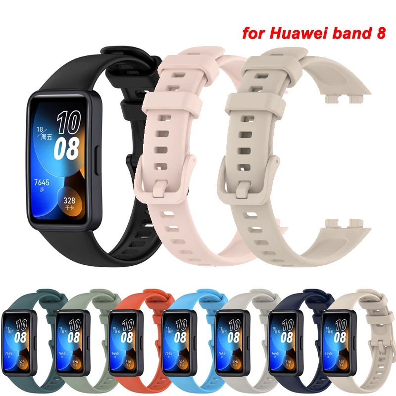Cinturino In Silicone Per Cinturino Per Huawei Watch Band 8 Smart Watch Cinturino Da Polso Per Huawei Band 8 Correa Accessori