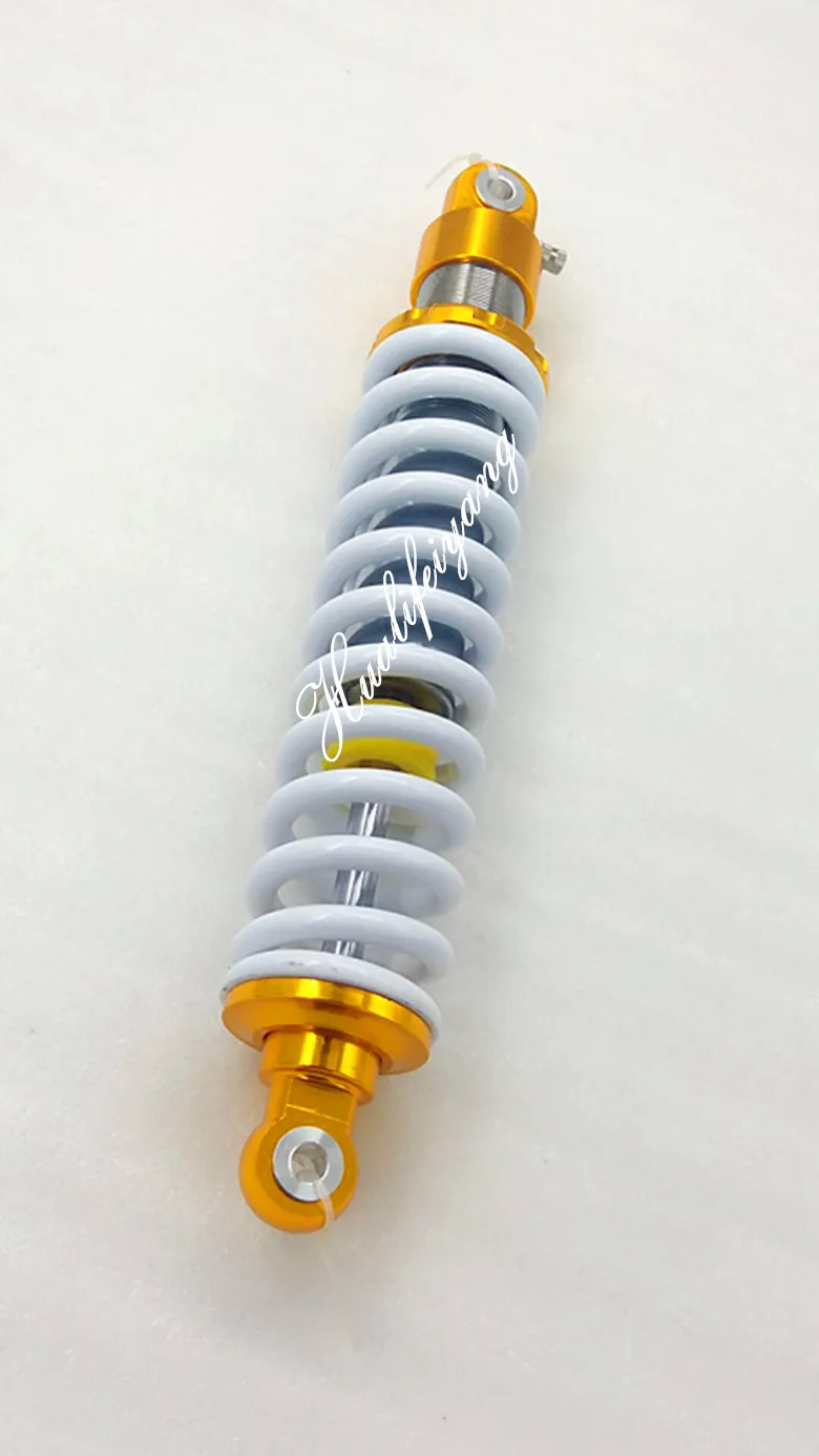 9Mm New Spring 370Mm Posteriore Bitubo Per Yamaha Honda Suzuki Kawasaki Quad Dirtbike Atv Colore Bianco & Oro