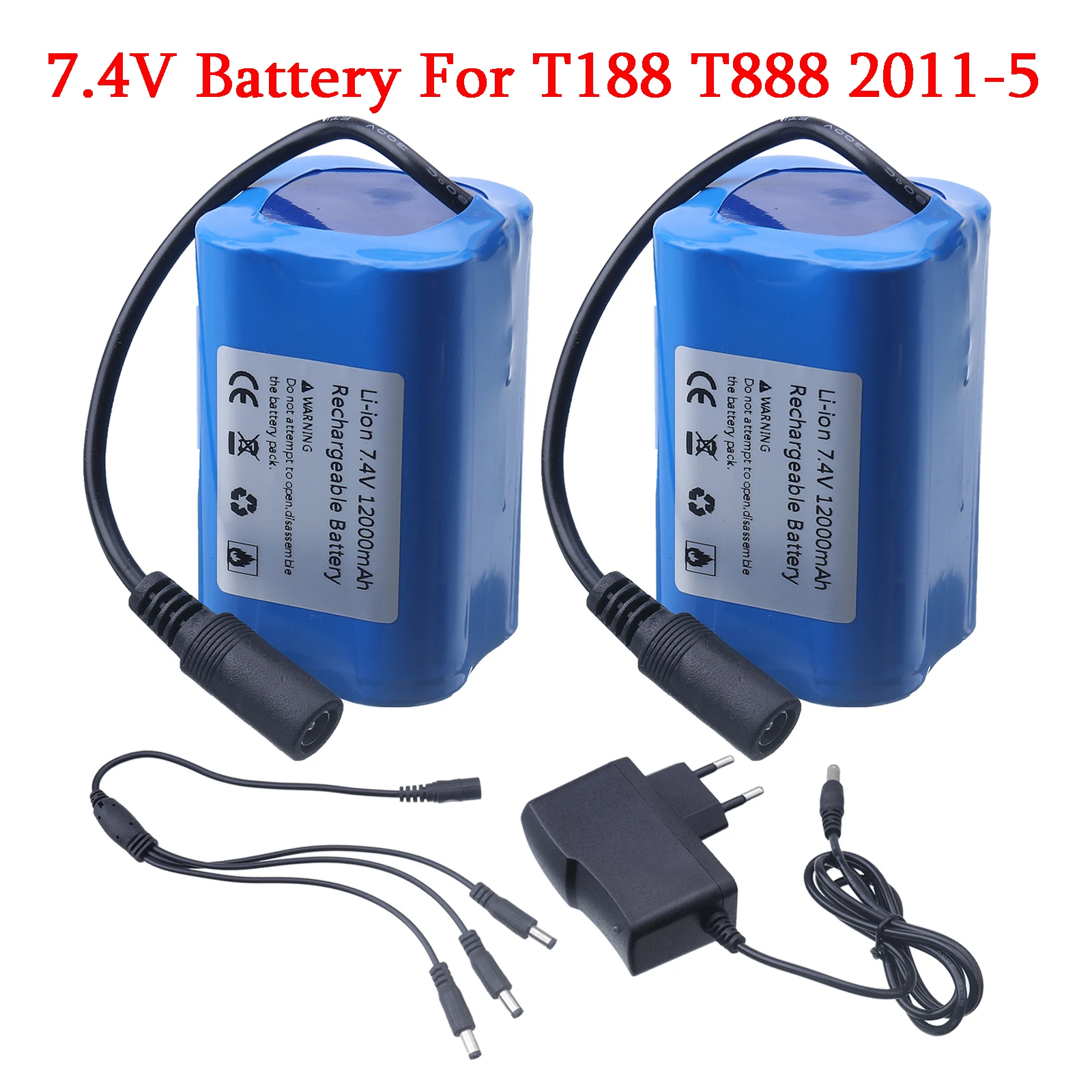 T168 2011-5 T188 T888 V007 E Così Via Rc Fishing Bait Boat Smart Rc Bait Boat Parts 12000Mah Caricabatteria 3 To1 Line
