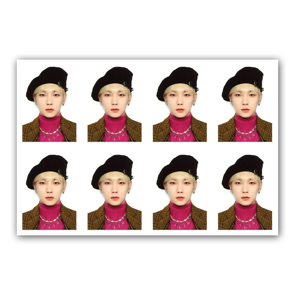 Kpop Shinee Album Fotografici Da 1 Pollice My Shinee World Card Taemin Id Photo Passport Photo Cartolina Collection Card