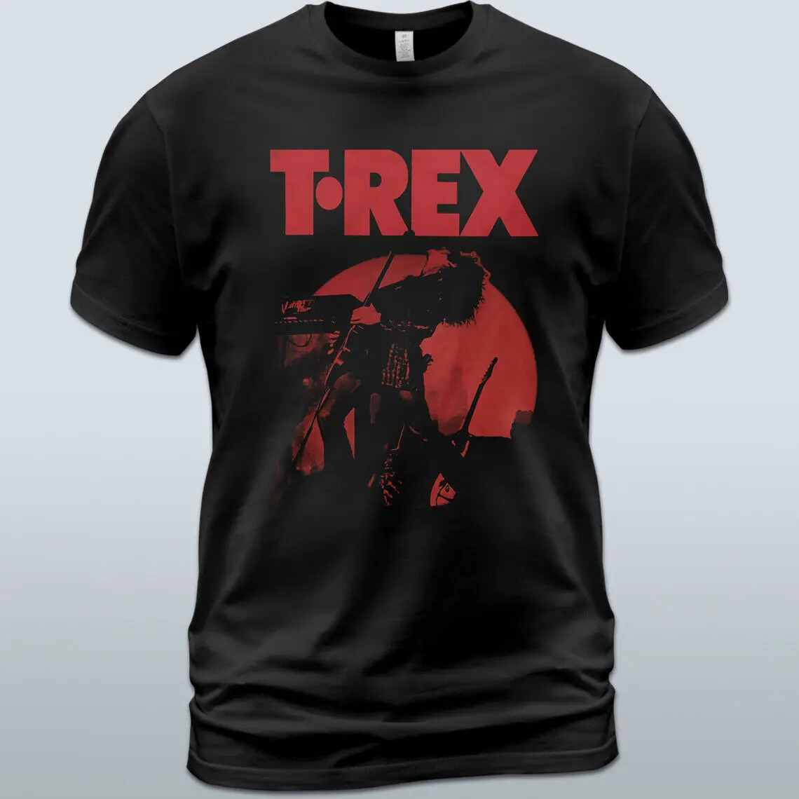 T-Shirt In Cotone T. Rex A Beard Of Stars Album! Album Tee Marc Bolan Dino Dines