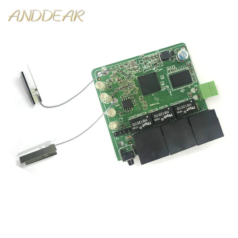 Modulo Router Ethernet Wireless A 3 Porte 10/100Mbps Design Modulo Router Ethernet Per Scheda Pcba Ethernet Scheda Madre Oem