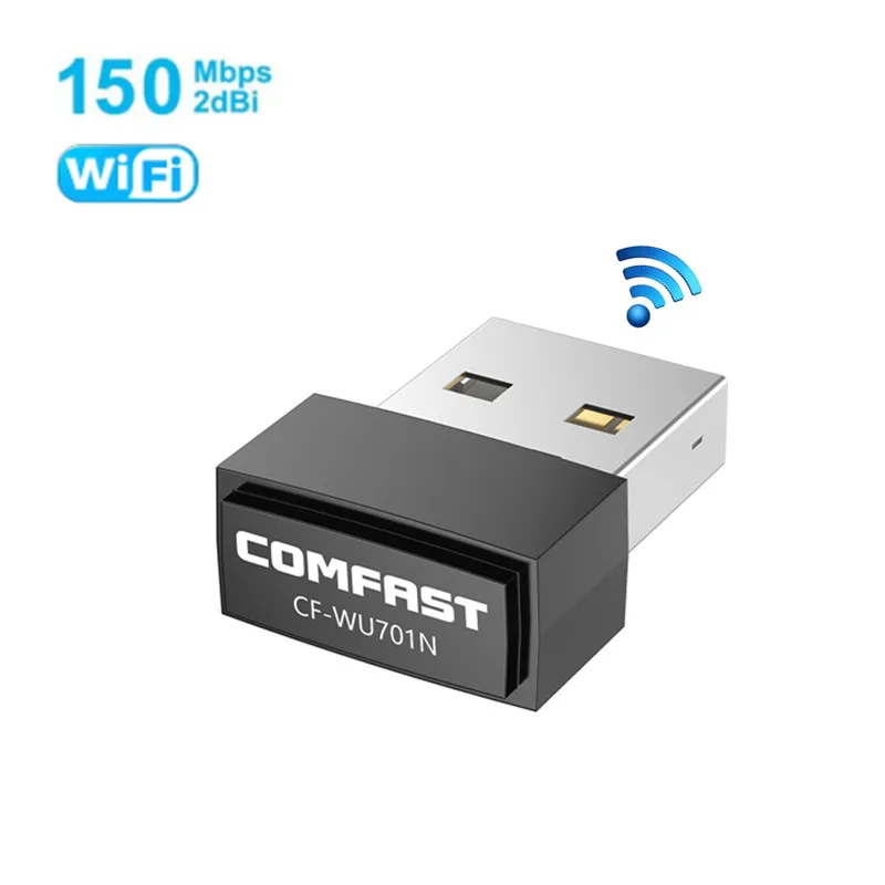 10Pcs Mini Usb Wifi Adapter 150Mbp Antenna Wi-Fi Wireless Network Card Ethernet Wifi Ricevitore Dongle Soft Ap Adaptador Wifi Card