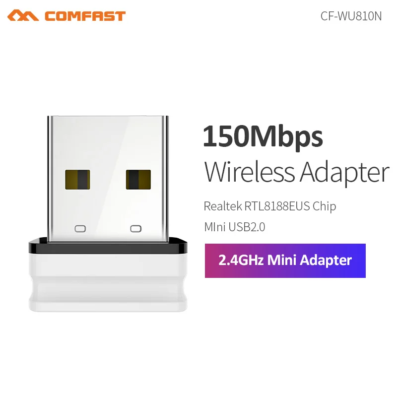 Mini Pc Adattatore Wifi Wifi Usb Wifi Antenna 150Mbps Wireless Ricevitore Wi-Fi Wireless Wi Fi Dongle Segnale Emettitore Scheda Di Rete