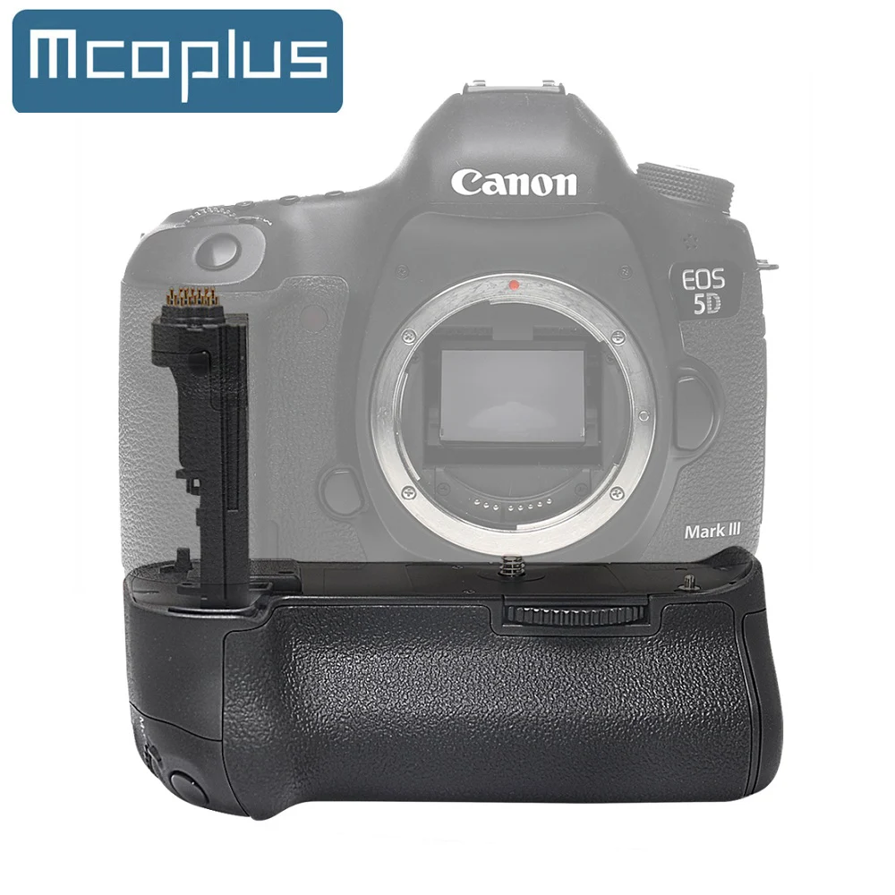 Mcoplus Bg-5Diii Impugnatura Batteria Verticale Per Fotocamera Reflex Canon 5D Mark Iii 5 D3 5Ds 5Dsr