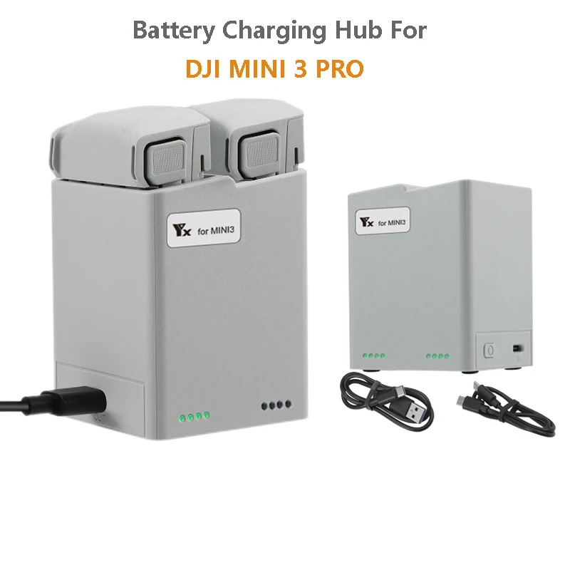 Two-Way Charging Hub For Dji Mini 3 Pro Battery Charging Butler For Mini 3 Pro Charger Drone Accessories