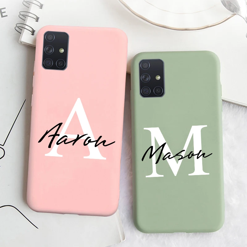 Cover Per Telefono In Silicone Con Nome Personalizzato Per Xiaomi Mi 11 11T 10T Lite Pro 5G Ne Personalizza La Cover Morbida Con Guscio Protettivo
