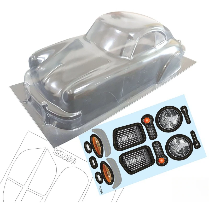 Tm356 1/10 Mini Porsche356 R/C Corpo 210Mm M Chassis Tamiya M07 M07R