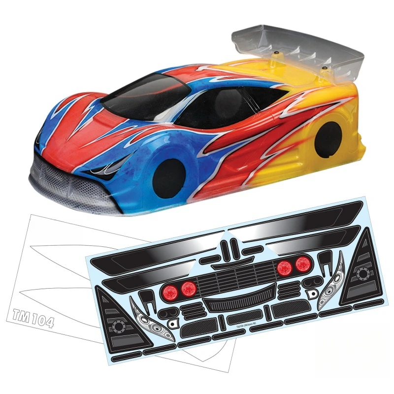 Tm104 1/10 Mini Mclaren F1 R/C Corpo 210Mm Tamiya M Chassis M07 M07R