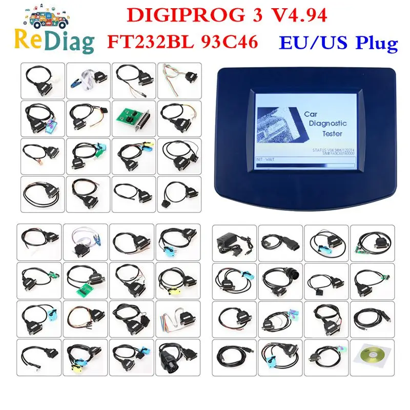 Digiprog Di Alta Qualità 3 V4.94 Obd St01 St04 Digiprog Iii Contachilometri Digiprog3 Strumenti Diagnostici
