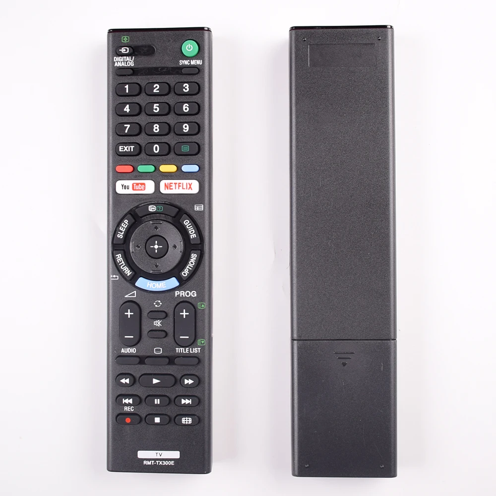 Telecomando Rmt-Tx300E Per Sony Led Lcd Bravia Smart Tv Tx300P Tx100E Kdl-43We750 Kdl-43We753 4K Hdr Ultra Hd Android Tv