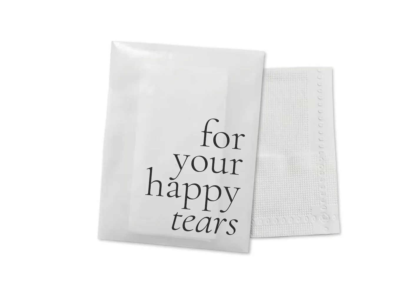 50 Pacchetti Di Fazzoletti Happy Tears |