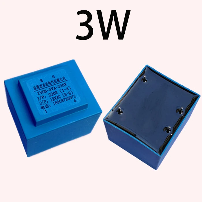 Ei 3W 3Va Ac 220V A Ac 6V 9V 12V 17V 24V 36V Power Mini Sealed Type Plug In Pcb Board Trasformatore Incapsulato Impermeabile A 4 Pin