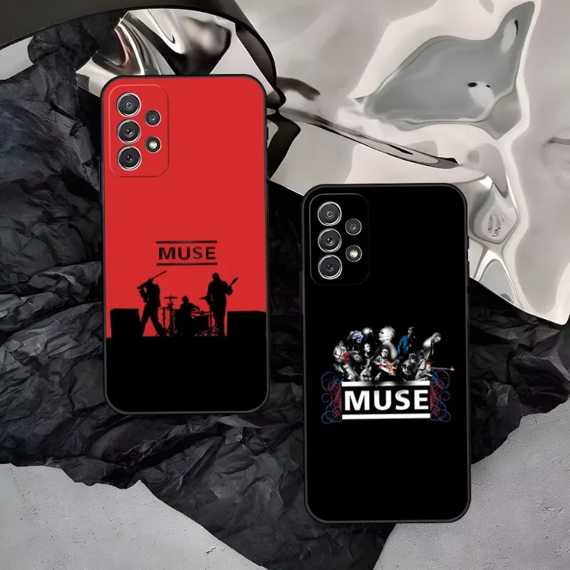 Muse Band Testo Canzoni Musicali Custodia Per Telefono Per Samsung Note Galaxy 20 10 Pro Plus Ultra M20 M31 M14 M10 J7 J6 Prime Cover Posteriore