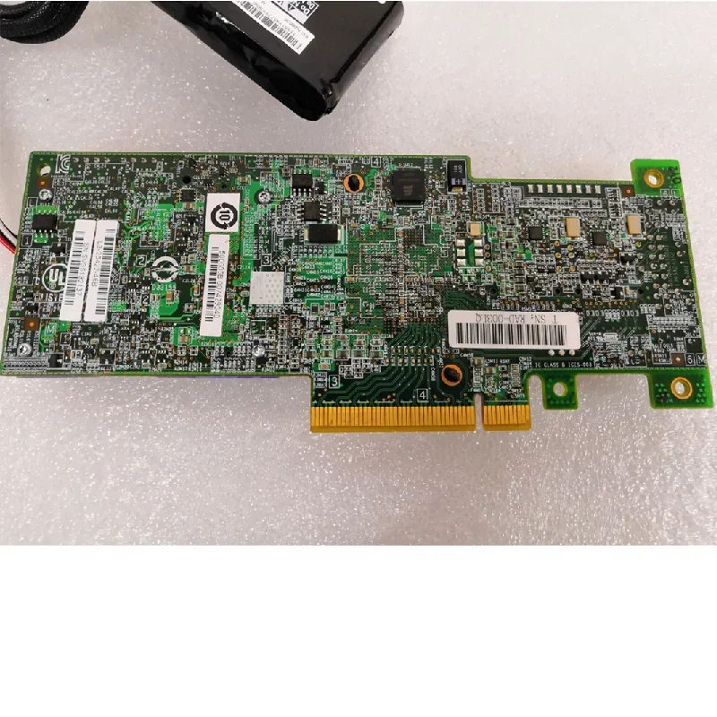 Originale Per Ibm M5110 Sas Array Card 512M Cache + Batteria Raid5 00 Ae807 46 C9027 Supporta La Modalità Raid 0 1 5 6 10 50 60 Array