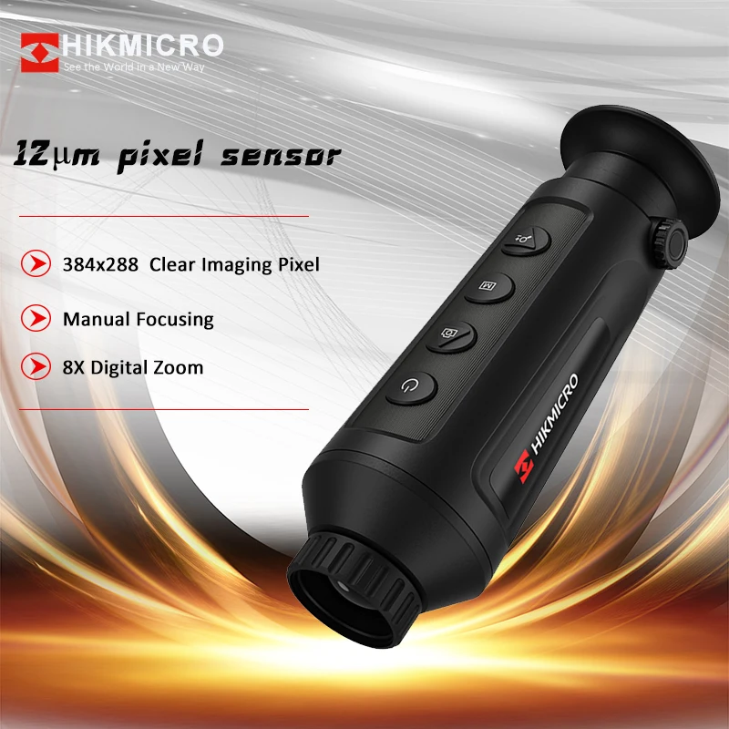Hikmicro Lynx Pro Telecamera Monoculare Termica Portatile 384X288 Rilevatore A Infrarossi Visione Termica Notturna Wifi Hotspot Funzione Di Intervallo