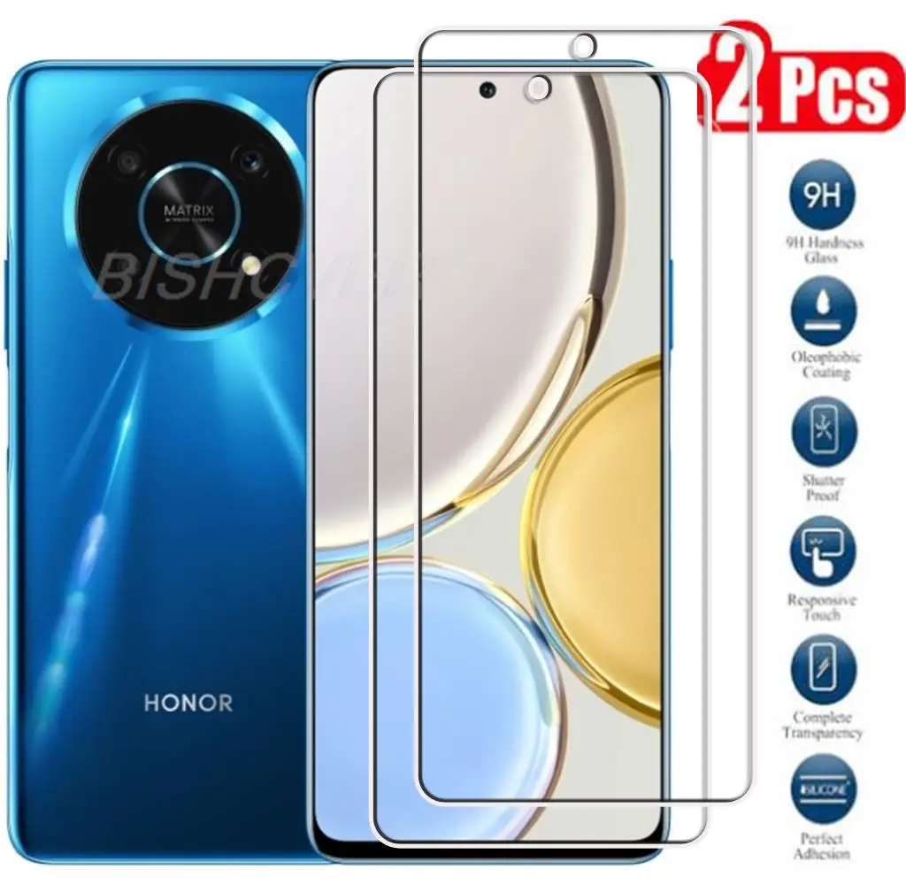 Vetro Temperato Per Honor Magic4 Lite Pellicola Protettiva Proteggi Schermo Antideflagrante Su Honor X30 X9 5G Any-Lx1 Any-Lx2 Vetro