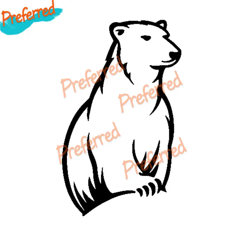 Adesivo Per Auto Rum Bear Decalcomania Uomo Cave Sticker, Adesivo Paraurti, 4X4