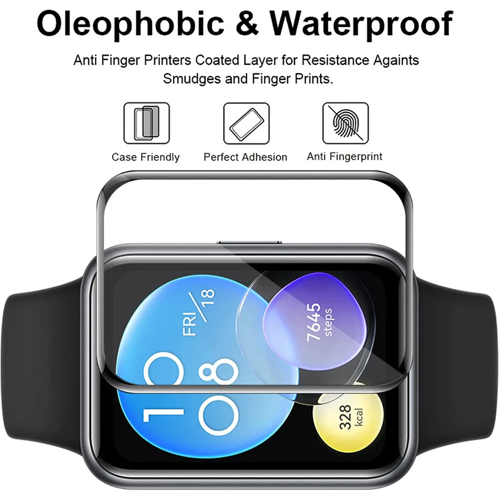 Pellicola Protettiva Completa Da 3 Pezzi Per Huawei Watch Fit 2 Smartwatch Per Huawei Fit Mini Nuove Pellicole Protettive Per Schermo Cover Morbida In