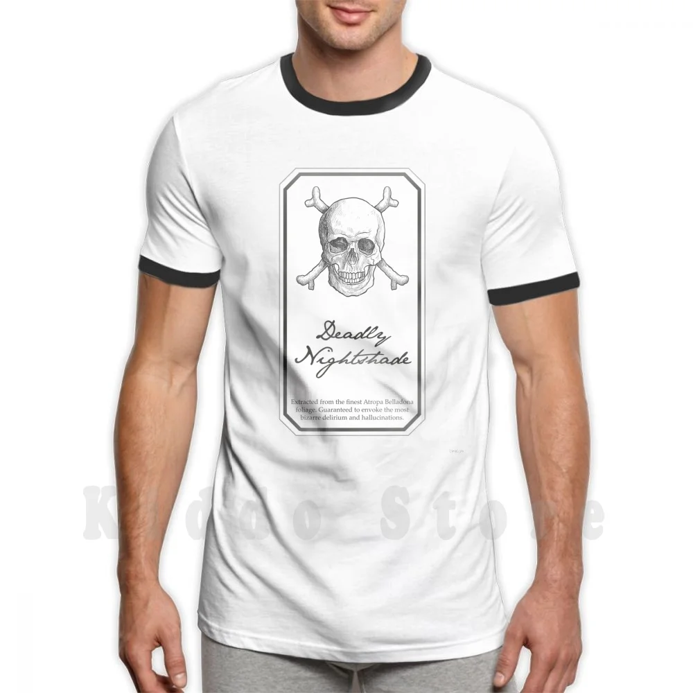 Deadly Nightshade / Belladonna T Shirt Uomo Cotone Cotone S-6Xl Deadly Nightshade Deadly Nightshade Belladonna Atropa Belladona