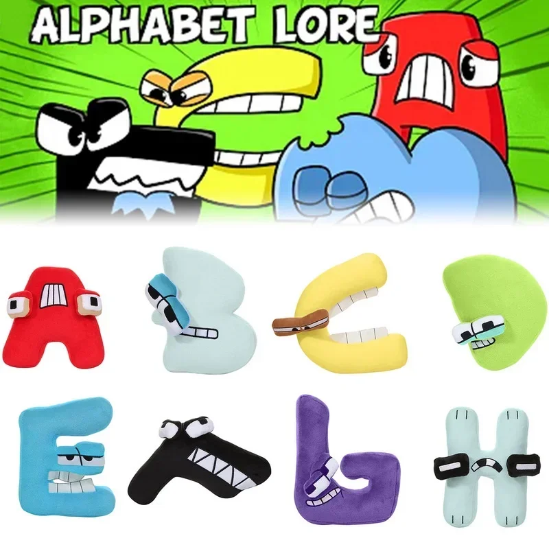 26 Alfabeto Peluche Alfabeti Alfabeto Lore Bambola Di Pezza Prescolare Educativo Inglese Abc Lettera Giocattolo Per I Bambini