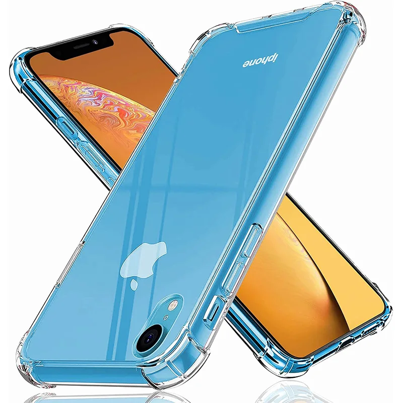 Custodia Per Telefono Trasparente Di Lusso Per Iphone Xr Xs Max 8 Plus 6 S Plus 7 Plus 5S Se 2016 Se 2020 Se 2022 Se2 Se3 Cover Posteriore