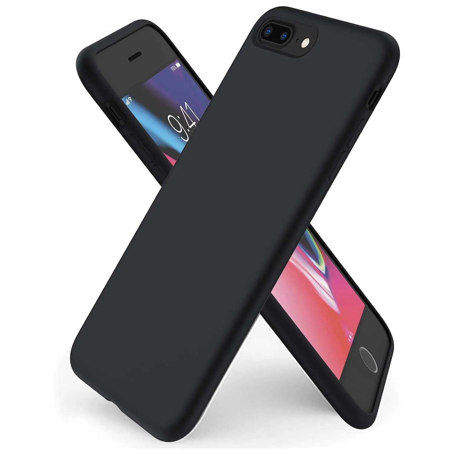 Custodia In Silicone Liquido Originale Per Iphone 7 Plus 6 S Plus 8 Plus Se 2016 Se 2020 Se 2022 Se2 Se3 Accessori Per Cover Morbida Antiurto