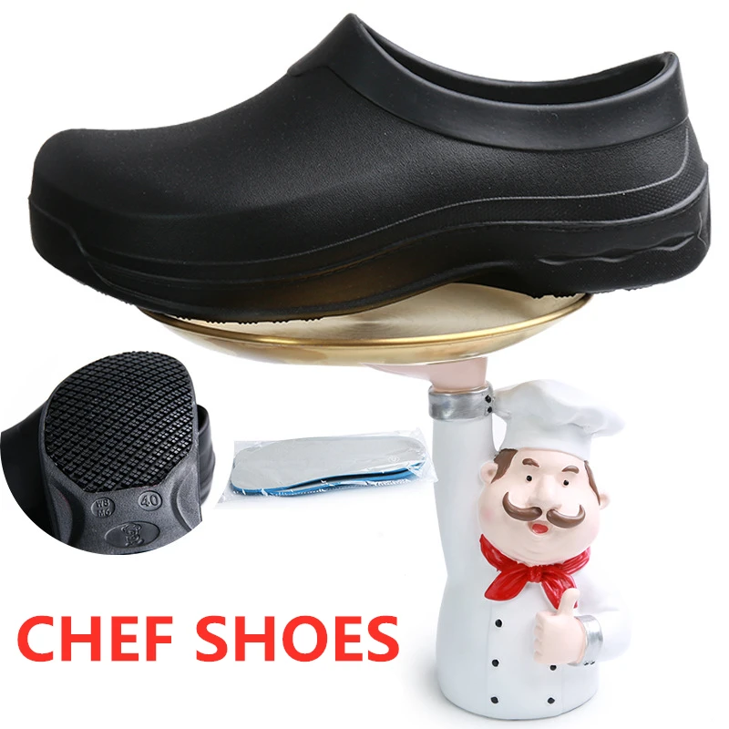 Nuovi Arrivi Scarpe Da Lavoro Da Cucina Antiscivolo Scarpe Da Cuoco Impermeabili A Prova Di Olio Scarpe Antinfortunistiche Antiscivolo Taglia 36-45