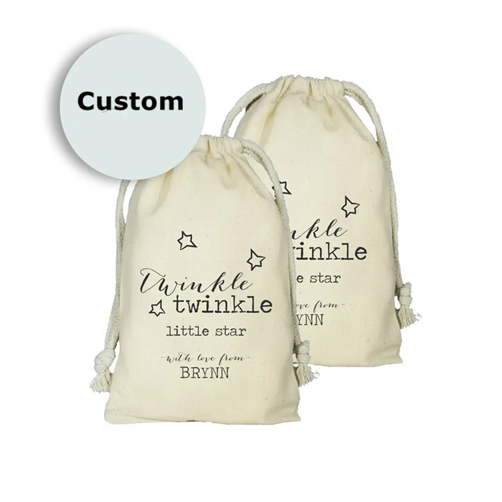 Borse Bomboniere Little Star, Bomboniere Personalizzate Per Baby Shower, Borse Per Bomboniere, Bomboniere Per Neonati, Set Di 20 Borse Scintillanti Pe