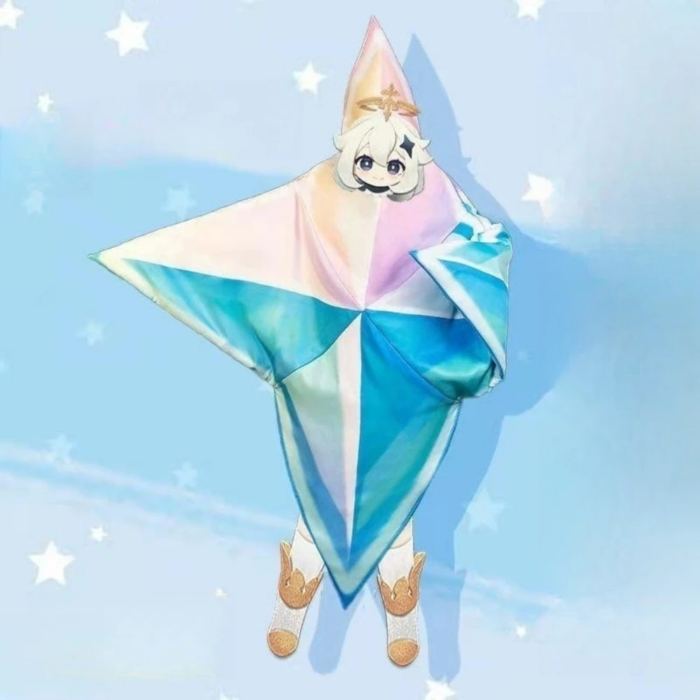 Bambini Adulti Primomens Cosplay Costume Gioco Pentagramma Gigante Genshin Primogem Anime Prop
