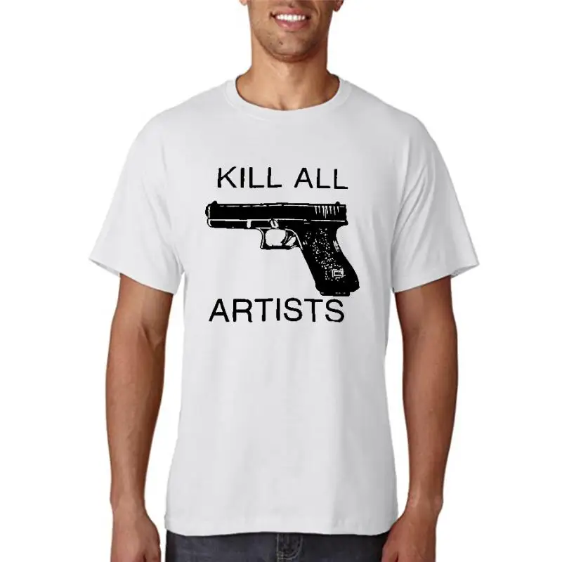 Titolo: Rare Vintage Tom Sachs Kill All Artists T-Shirt Dal 1994 T-Shirt Regalo Di Compleanno